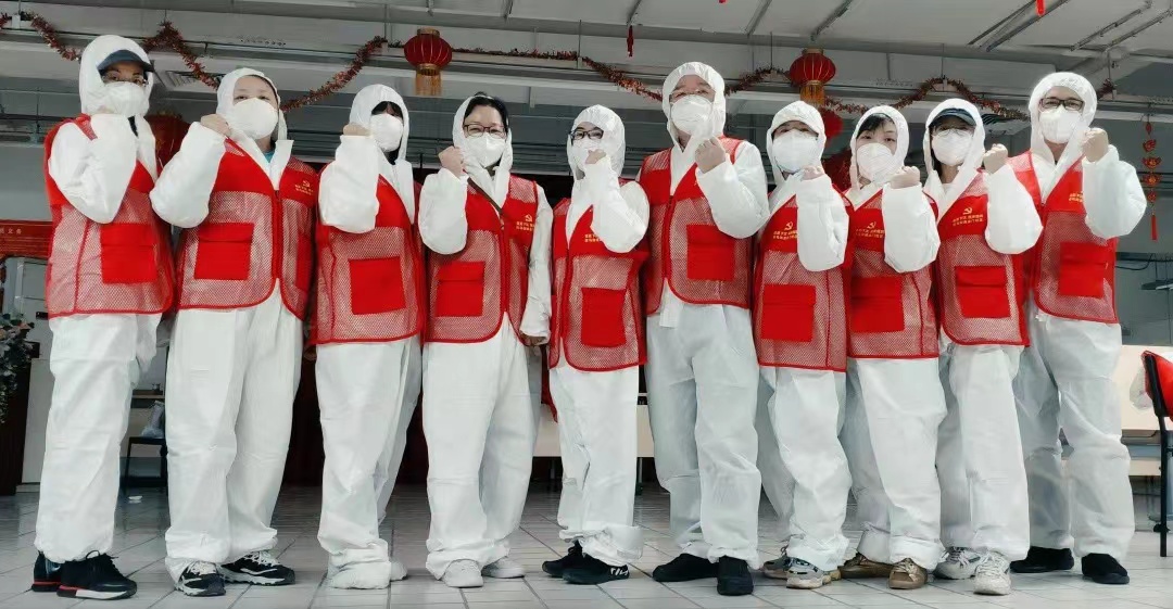 東信醫(yī)藥黨群志愿服務隊深入社區(qū)，助力疫情防控